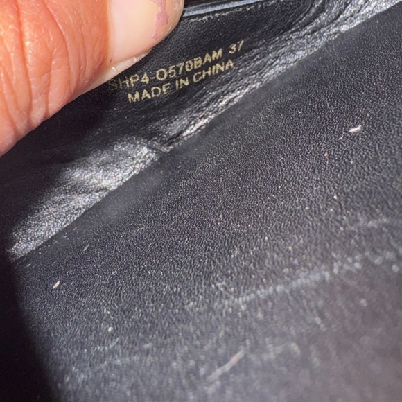 3.1 Phillip Lim Leather Calf Hair Leopard Pointed Toe D’orsay Flats - Picture 5 of 7